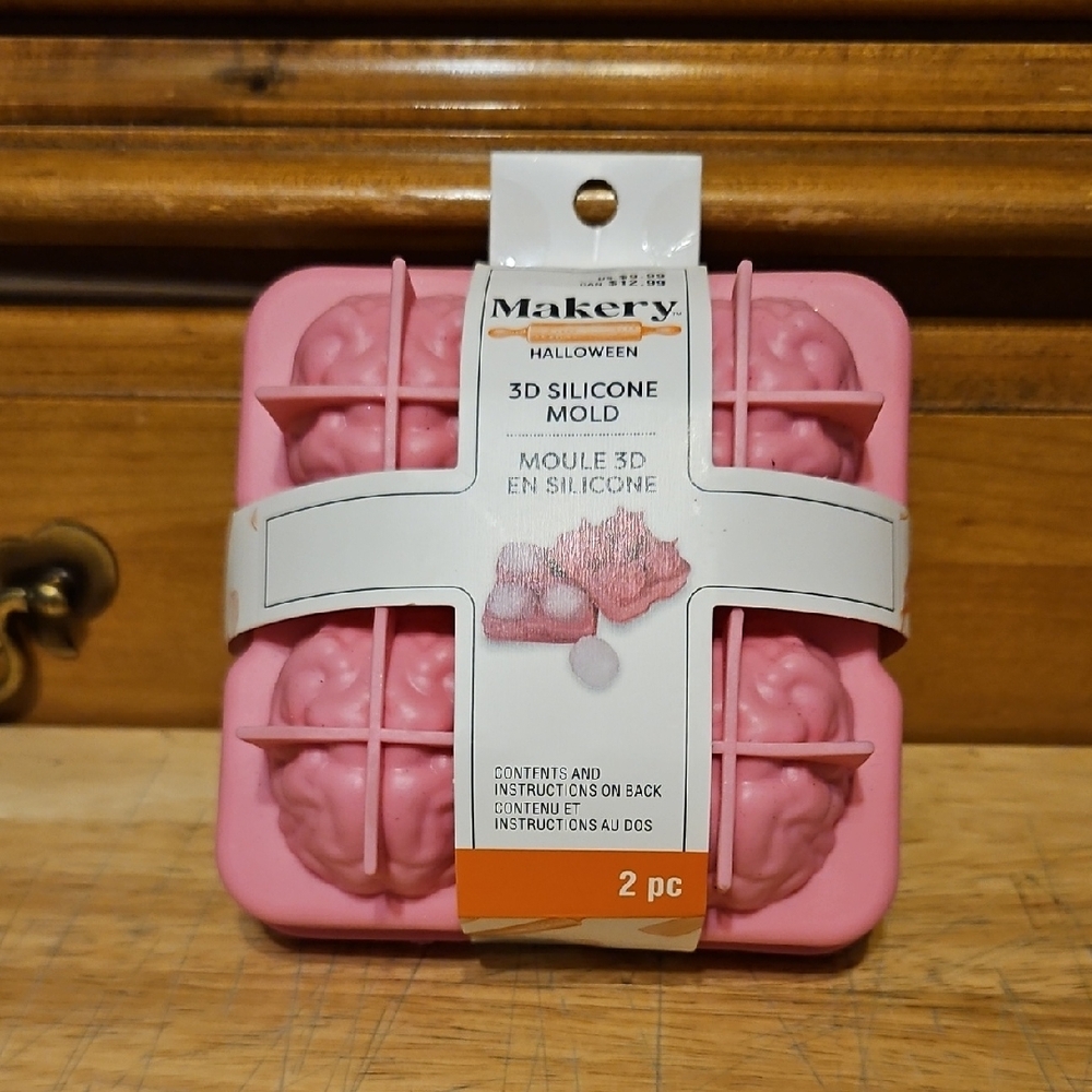 Pink 3D Silicone Mold for Halloween
